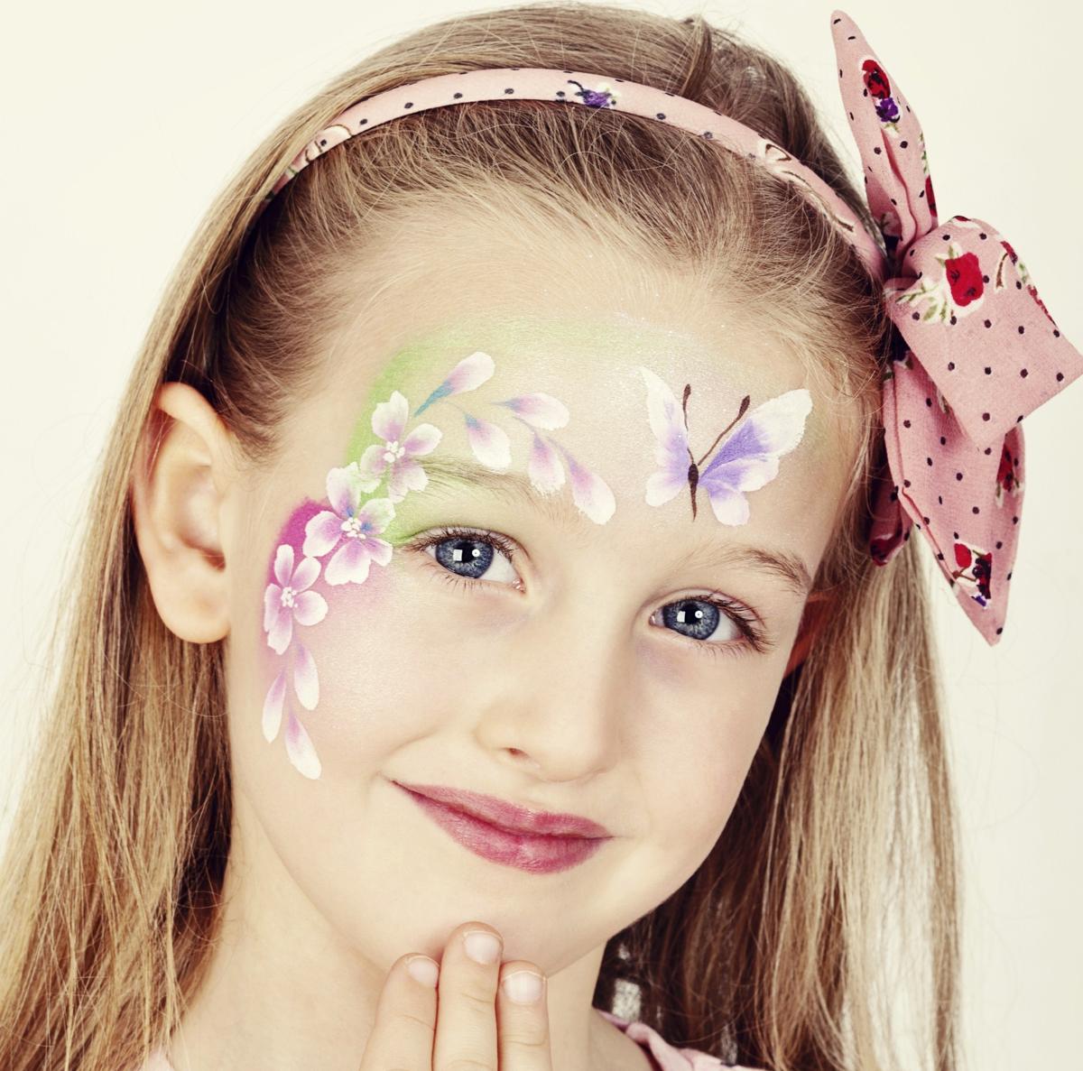 1200x1187 Simple Yet Enthralling Face Painting Design Ideas For Kids - Girls Face Painting