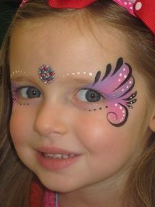 225x300 Easy Face Painting Ideas For Kids Cupcake - Girls Face Painting