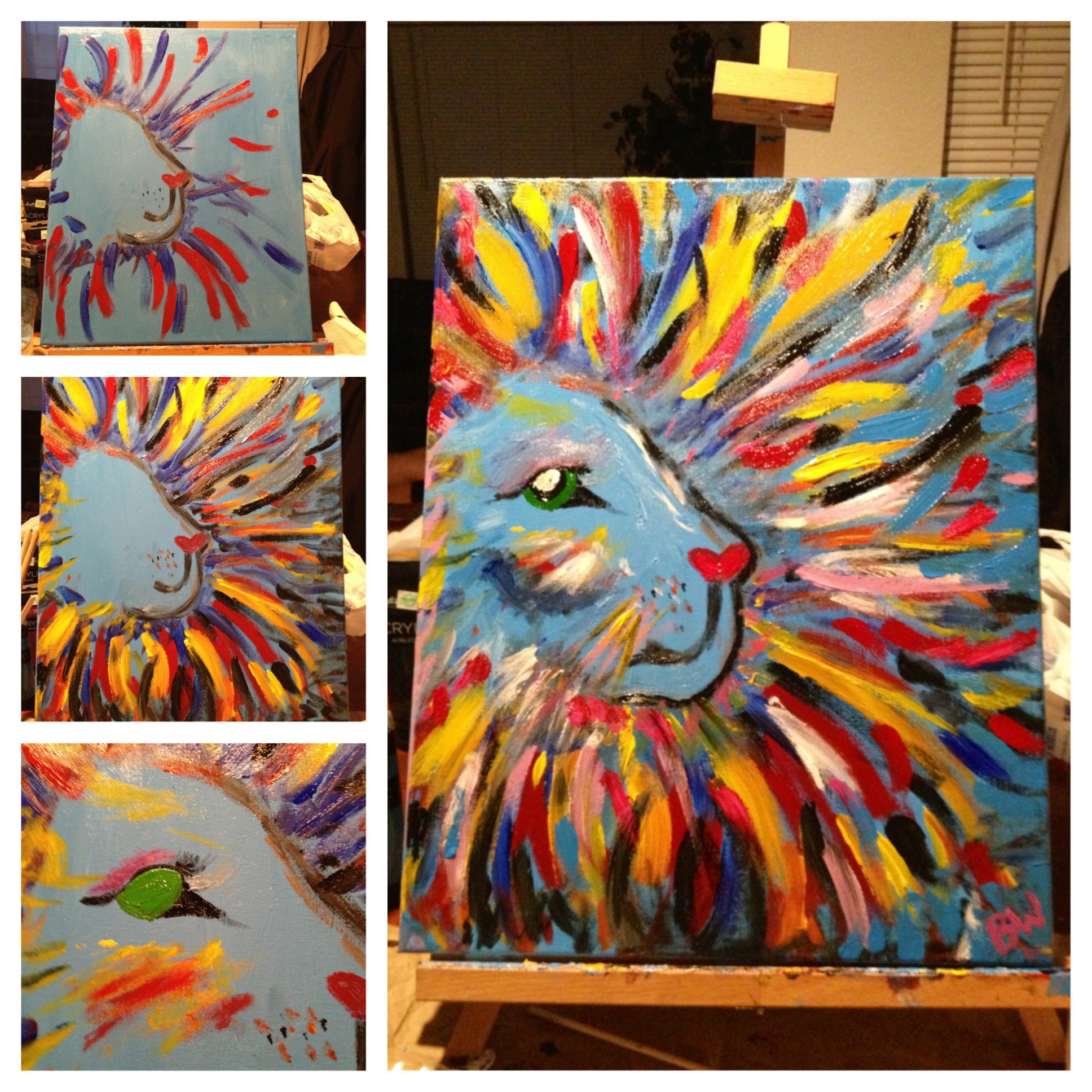 1936x1936 Peachy Diy Canvas Paintingideas Also Easy Canvas Painting Ideas - Girly Canvas Painting