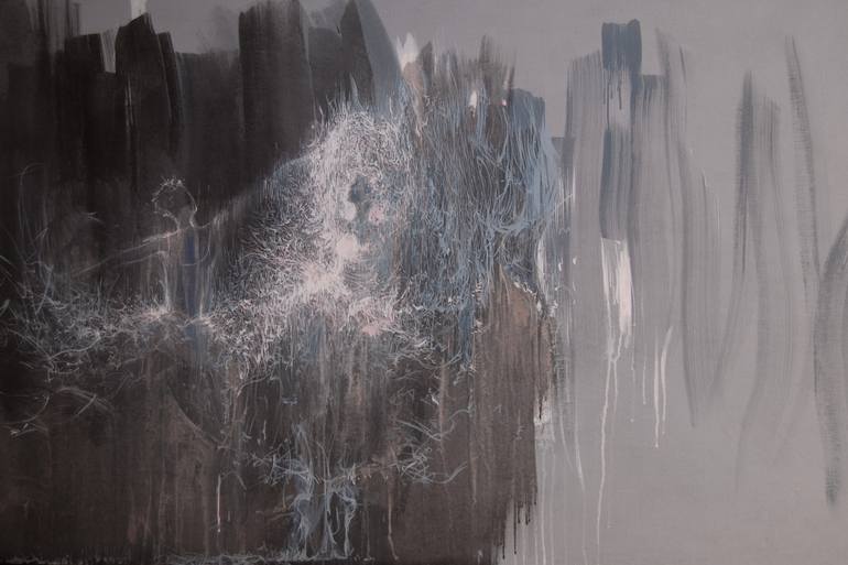 770x513 Saatchi Art Ballerina Painting Silver Dance By Yuri Pysar - Giselle Painting