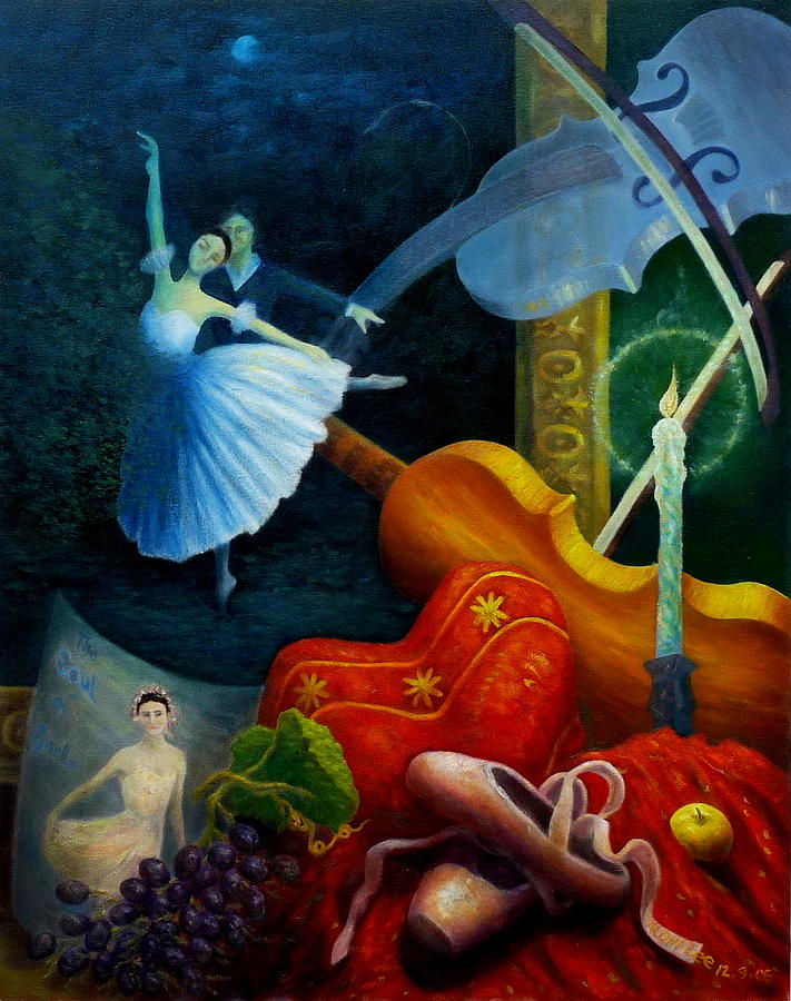 711x900 The Soul Of Giselle Painting By Aldin Lee - Giselle Painting