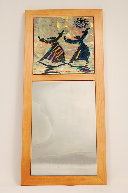 438x660 Give Thanks African American Wall Mirror - Give Thanks Painting