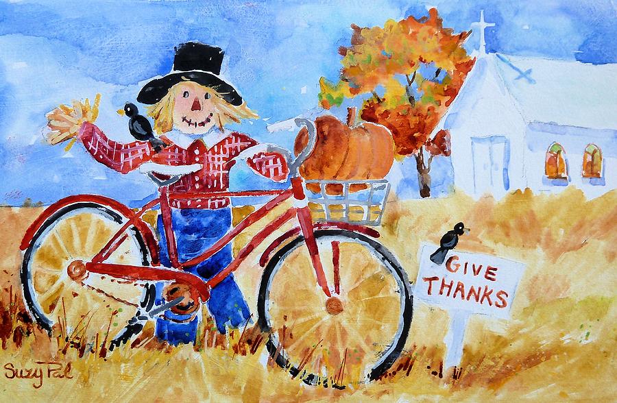 900x588 Give Thanks Painting By Suzy Pal Powell - Give Thanks Painting