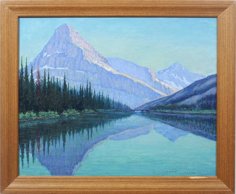 768x633 Robert Francis Williams - Glacier Painting