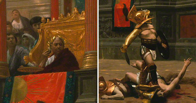 640x336 Jean From To The Getty Iris - Gladiator Painting