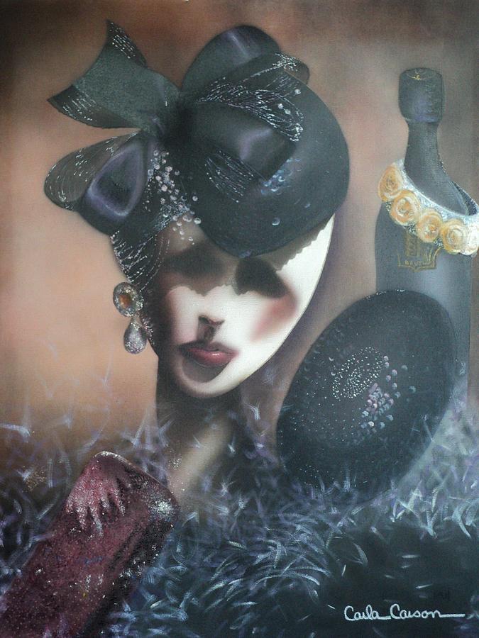 675x900 Mannequin Glitz N Glamour Painting By Carla Carson - Glamour Painting