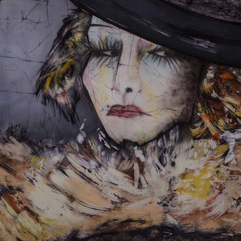 770x770 Saatchi Art Carnival Glamour Painting By Rafael Lopez Baz - Glamour Painting