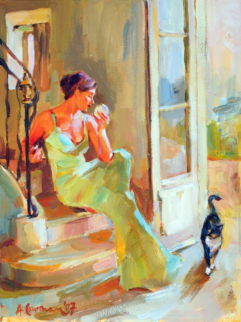 770x1028 Saatchi Art Glamour Painting By Ashka Lowman - Glamour Painting