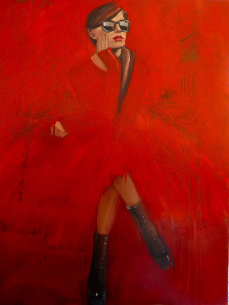 770x1025 Saatchi Art Glamour Painting By Pascale Taurua - Glamour Painting