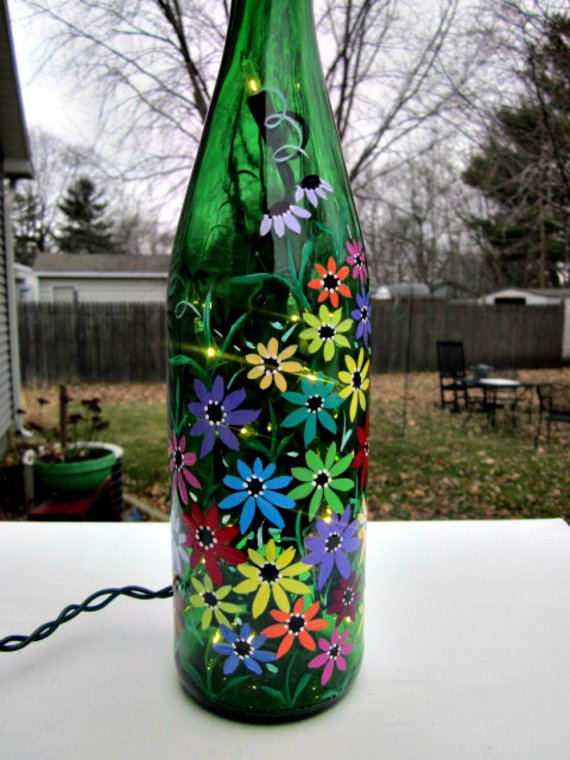 570x760 Learn The Basic Tips And Tricks On How To Paint Glass - Glass Bottle Painting
