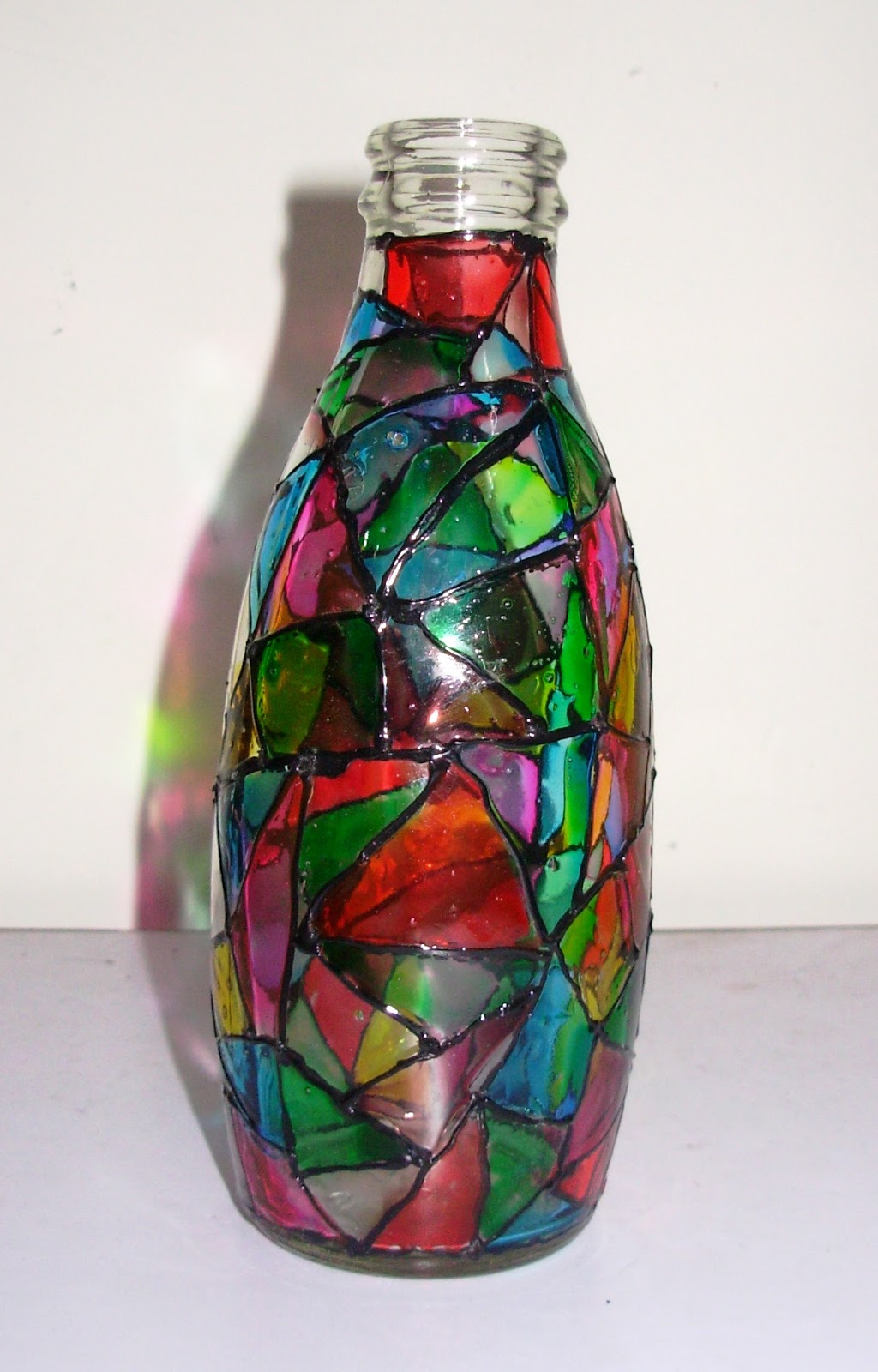 1024x1600 Craft Decor My First Glass Bottle Painting - Glass Bottle Painting