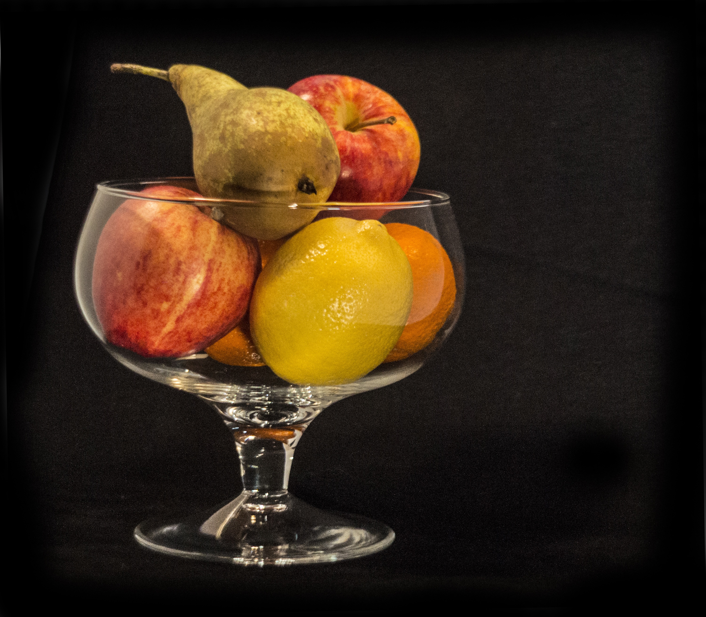 3001x2623 Free Images Fruit, Glass, Bowl, Food, Produce, Drink, Still Life - Glass Bowl Painting