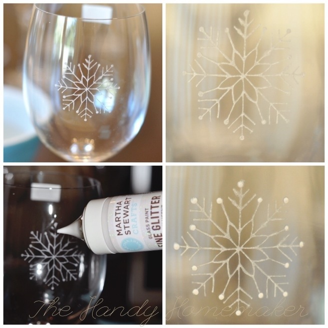 655x655 Wine Glass Etching The Handy Homemaker - Glass Etching Painting