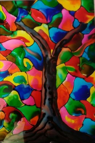 332x500 Modern Art Glass Painting, Kaanch Ki Chitrakariyan, - Glass Painting