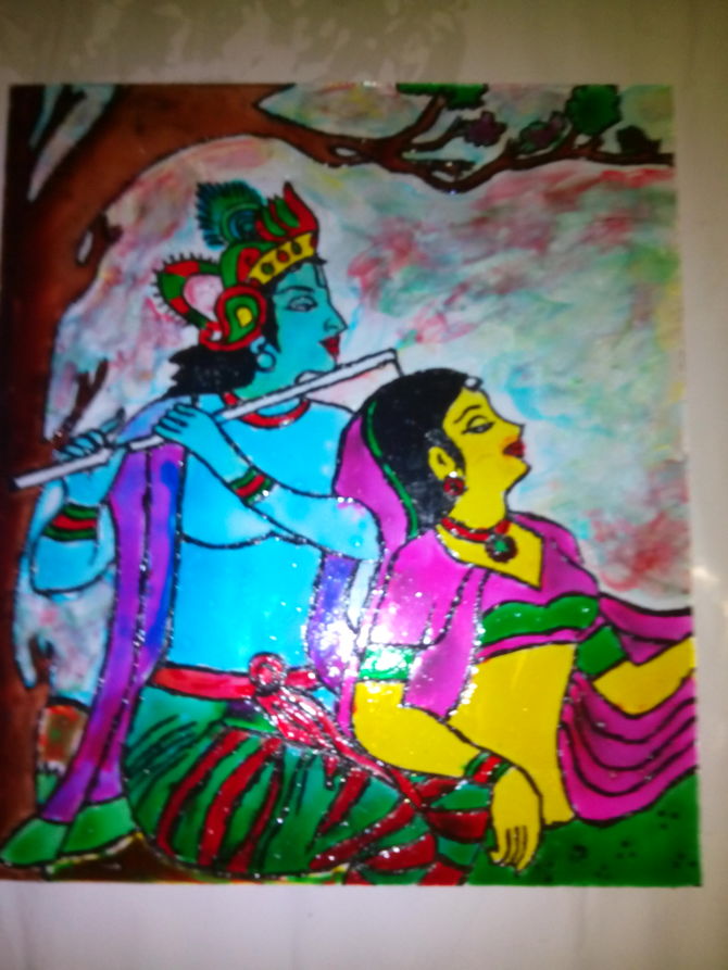 670x893 How To Learn The Art Of Glass Painting 4 Steps (With Pictures) - Glass Painting Art