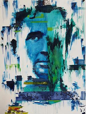 301x400 Glitch Art - Glitch Art Painting