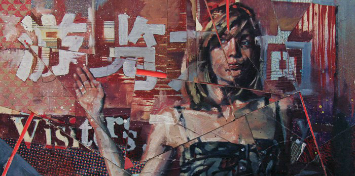 700x348 Lola Loves Drew Young Glitch Paintings - Glitch Painting