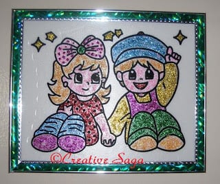 320x268 Glitter Painting - Glitter Painting