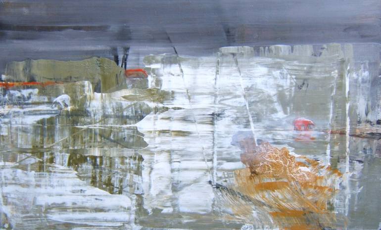 770x465 Saatchi Art Global Warming Painting By Mihaela Gorcea - Global Warming Painting