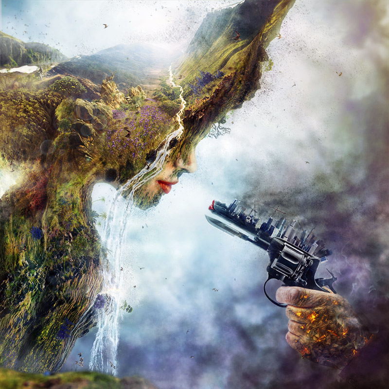 800x800 This Hypnotizing Animation Shows The Incredible Trend Of Global - Global Warming Painting