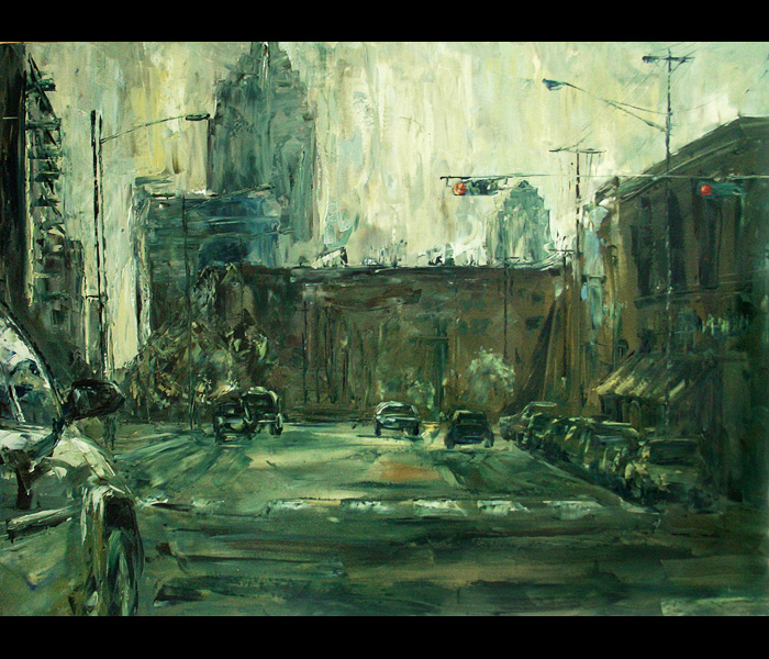 700x600 Gloomy Day - Gloomy Painting