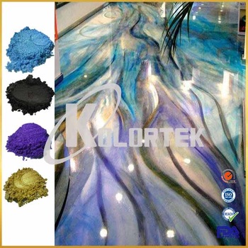350x350 High Quality 3d Floor Painting Pigment For Coating Metallic Floor - Glossy Painting