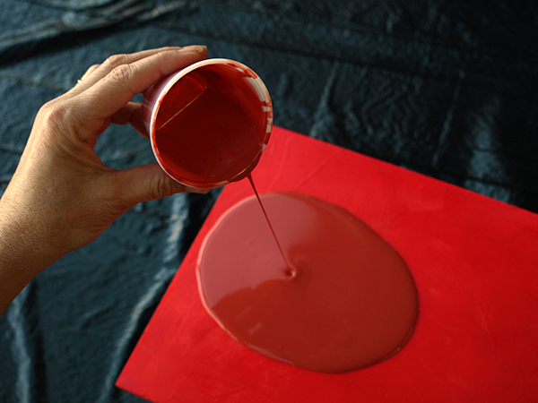 600x450 How To Make Acrylic Paint Look Like Enamel - Glossy Painting