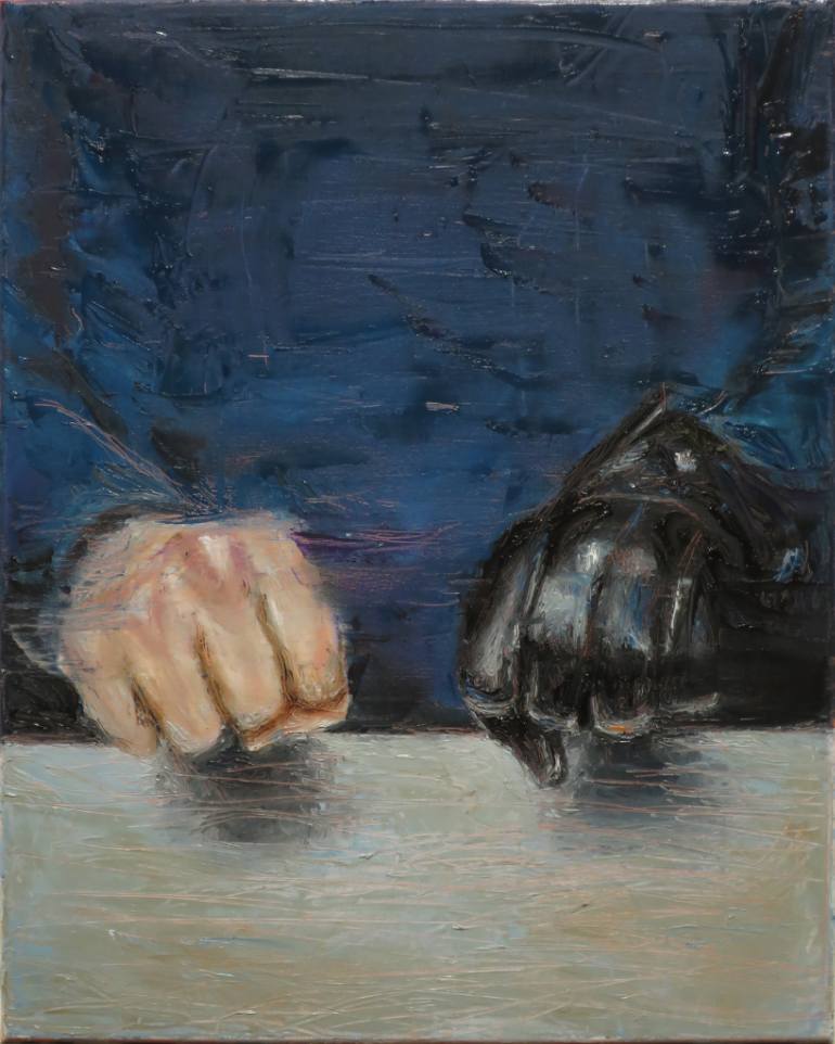 770x962 Saatchi Art Glove Painting By - Glove Painting