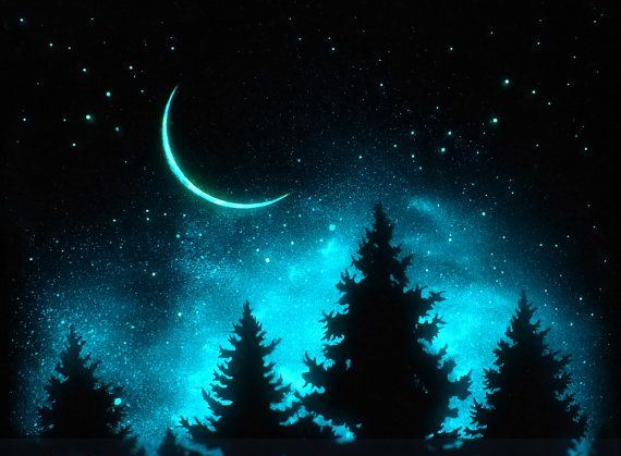 570x419 Paint Night - Glow In The Dark Painting