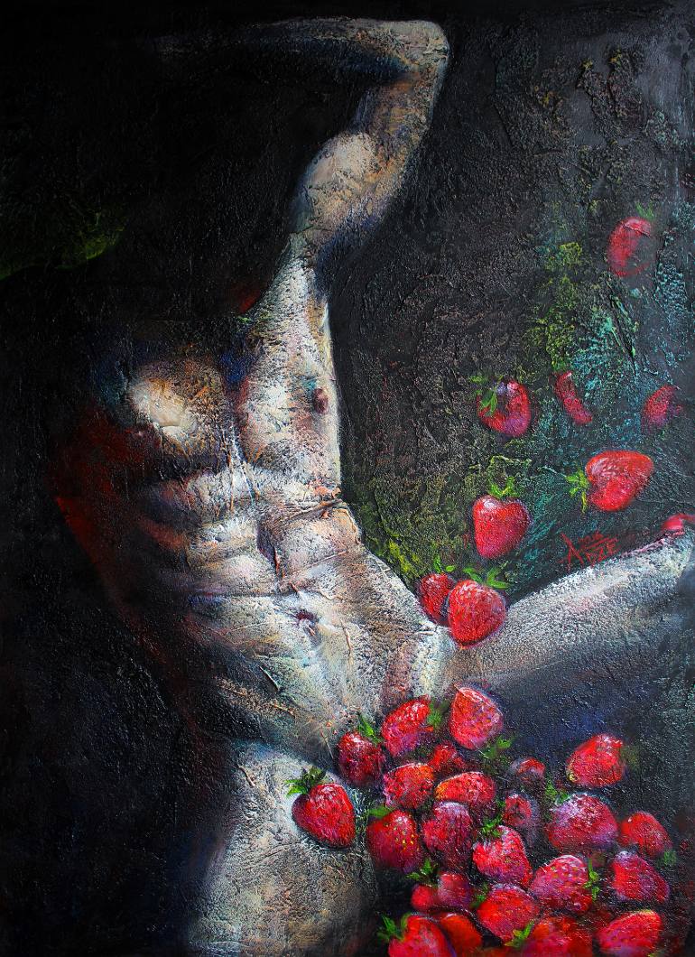 770x1060 Saatchi Art Gluttony (Gula) Painting By Alla Dzevaltovska - Gluttony Painting