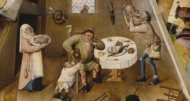 660x350 Seeking Satisfaction - Gluttony Painting