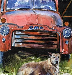 291x300 Gmc Paintings Fine Art America - Gmc Painting