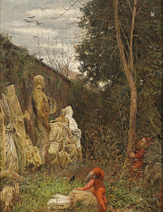 231x300 Garden Gnome Paintings Fine Art America - Gnome Painting