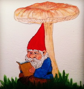 285x302 Artdoxa - Gnome Painting