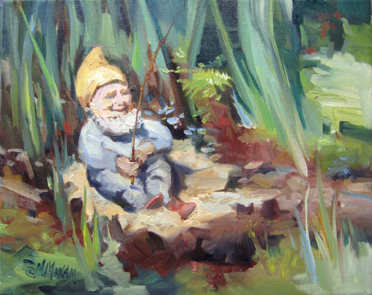 1200x952 Jo's Garden Gnome Mary Maxam - Gnome Painting
