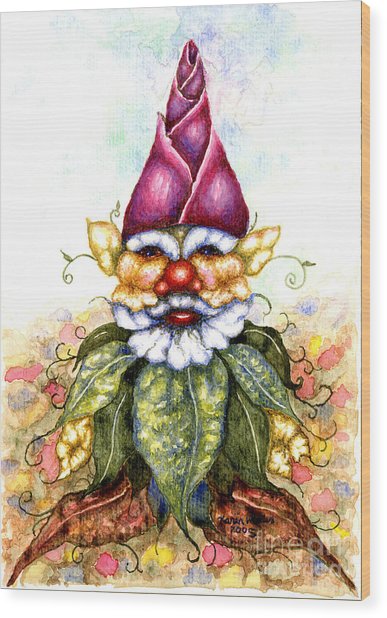 387x618 Garden Gnome Painting By Karen Wheeler - Gnome Painting