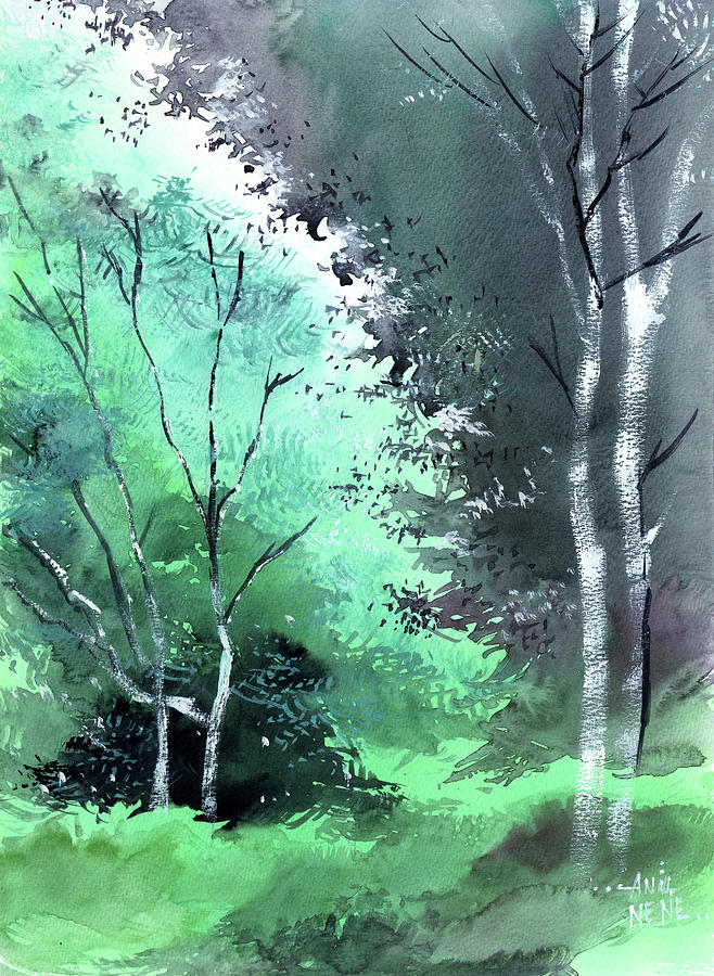 658x900 Go Green Painting By Anil Nene - Go Green Painting