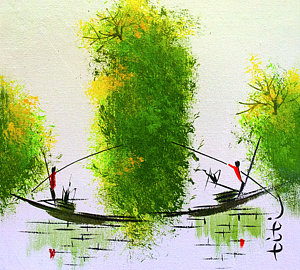 300x270 Go Green Paintings - Go Green Painting