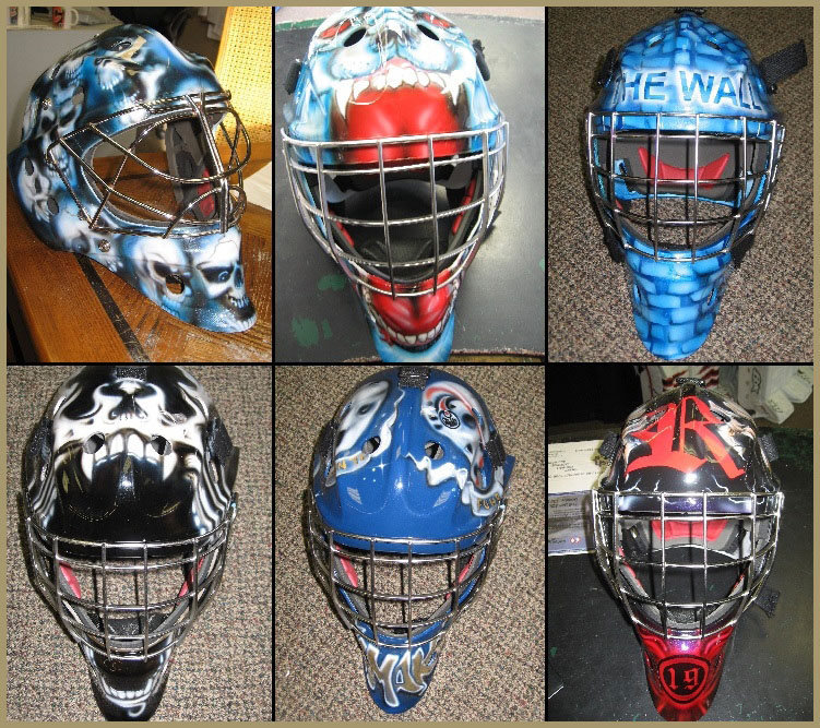 751x667 Goalie Mask Painting - Goalie Mask Painting