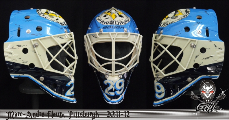 792x416 Pro Goalie Masks Griffe Originale - Goalie Mask Painting