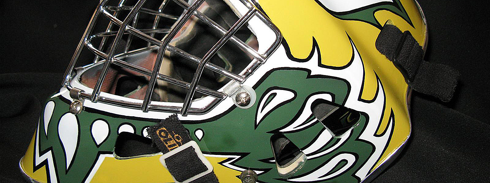 1600x600 Custom Helmet Painting Business A Perfect Fit For Hockey Dad - Goalie Painting