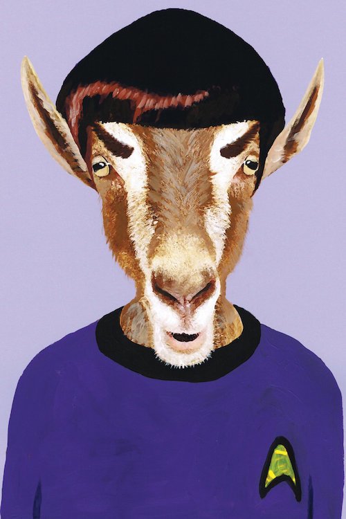 500x750 East Urban Home - Goat Painting