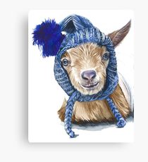 210x230 Goat Painting Amp Mixed Media Canvas Prints Redbubble - Goat Painting