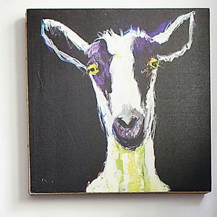310x310 Goat Painting Wayfair - Goat Painting On Canvas