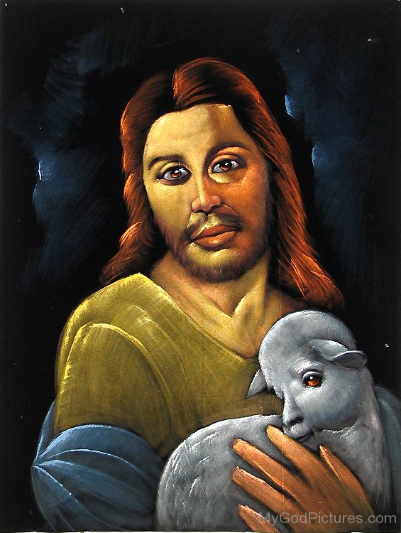 565x750 Painting Of Lord Jesus - God And Jesus Painting