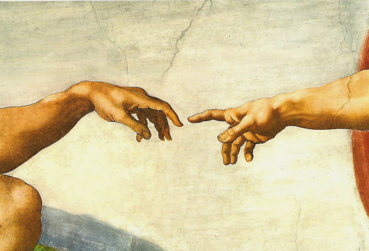 Микеланджело, «Сотворение Адама», 1508–1512