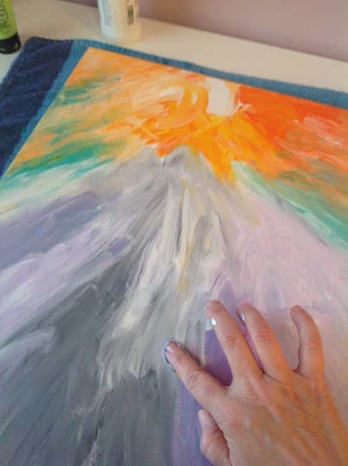 494x661 My God I'M Finger Painting - God Finger Painting