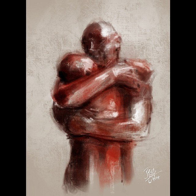 640x640 Prodigal Son. Ipad Finger Painting On Procreate App. - God Finger Painting