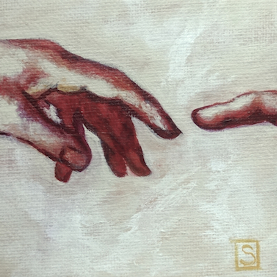 400x400 Sea Dean - God Finger Painting