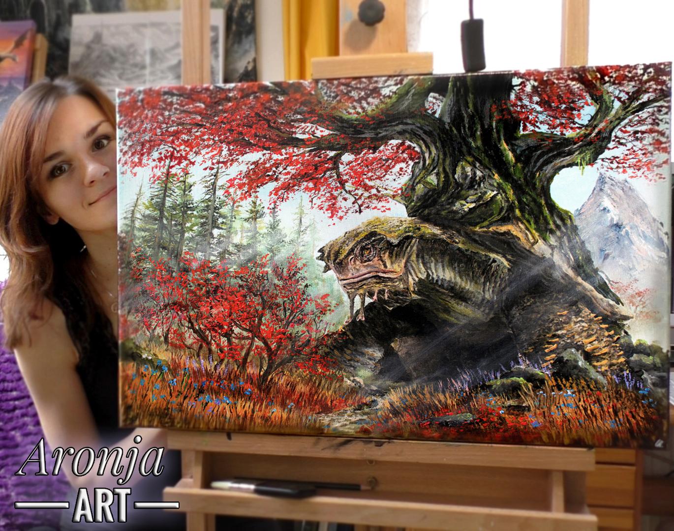 1370x1080 God Of War - God Of War Painting